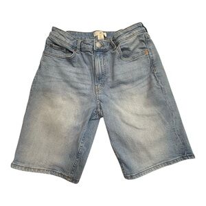 H&M High Waist Jean Shorts Size 8